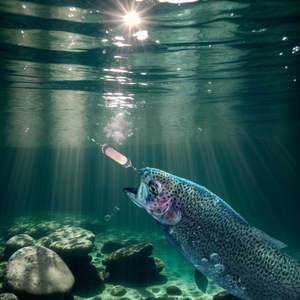 Leurre métallique de pêche au saumon et à la truite, type flasher de 4,5 pouces pour pêche en eau profonde, avec fonction de plongée et de dérive, et dispositif de fuite (dodger) - Product Image 6