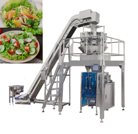 Salade en plastique alimentaire légumes déchiqueter fromage multifonction choucroute poulet pépite Machine d'emballage Compact Vffs Pack équipement