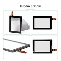 Pantalla táctil capacitiva de 3,5 pulgadas a prueba de agua G + G Estructura 5 puntos con interfaz I2C Mstar 2133A