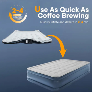 <strong>Luxury</strong> Double Inflatable Foam Bed Built-in Pump High-Adjustable <strong>Blow</strong> Air <strong>Mattress</strong> Foldable for Home Camping Outdoor Bedroom Park - Product Image 3