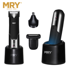 <span class=keywords><strong>Tondeuse</strong></span> à cheveux sans fil MRY professionnelle pour bébé, avec aspiration, lame en céramique, rechargeable par USB, <span class=keywords><strong>tondeuse</strong></span> à cheveux sans fil pour bébé - Product Image 5