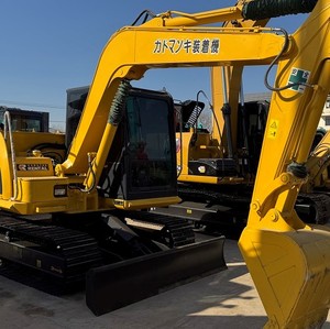 Used Komatsu PC70-<b>8</b> Mini Crawler <b>Excavator</b> 7 <b>Ton</b> Original Japan Small Digger - Product Image 4