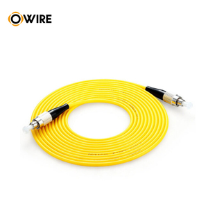 สายแพทช์ FC-FC โหมดเดียวสำหรับโทรคมนาคม/ศูนย์ข้อมูลสูญเสียน้อย0.2dB สูงสุดด้วยปลอกเซรามิก - Product Image 6