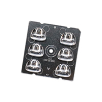 HONJU Lentille LED SMD en gros à haute transmission anti-UV pour module de projecteur, de murale et de plafonnier