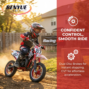 <span class=keywords><strong>Prix</strong></span> bas : Pit bike 49cc 2 temps à essence avec frein à disque - Product Image 4
