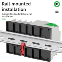 ELEATS Interruptor Selector Eléctrico de Transferencia Automática (ATS) Inteligente con WiFi para Riel DIN, Temporizador, Doble Alimentación 220/400V, Ininterrumpido 2P/4P 100A
