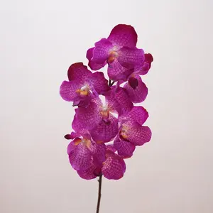 2024 искусственный цветок орхидеи амаранта