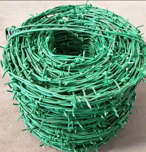 Fil barbelé métallique thermolaqué antivol pour la sécurité des clôtures - Product Image 4
