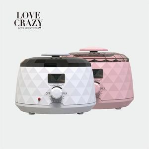 Kit de calentador de cera <span class=keywords><strong>Love</strong></span> <span class=keywords><strong>Crazy</strong></span> para depilación, calentador de cera dura depilatorio para depilación, crisol de cera al mejor precio, logotipo personalizado de color - Product Image 4