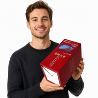 Boîte en papier à insertion unique, emballage personnalisé respectueux de l'environnement, boîte en papier cartonné blanc personnalisée, vente en gros