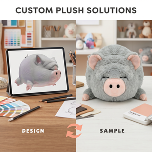 Service de conception de jouets en peluche personnalisés, animaux en peluche uniques et personnalisés, fabricant de peluches sur mesure OEM - Product Image 1