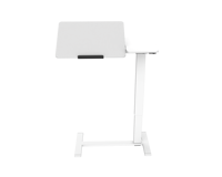 Bureau surélevé pneumatique portable OMNI avec réglage à 90 degrés °   Bureau à hauteur réglable pneumatique à commande tactile