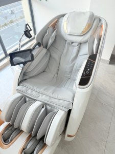 6D Jade Ultra Dual Core <b>Chair</b> Deep Tissue Track <b>Zero</b> <b>Gravity</b> Airbag Foot Roller Heat Therapy Smart Recliner - Product Image 3