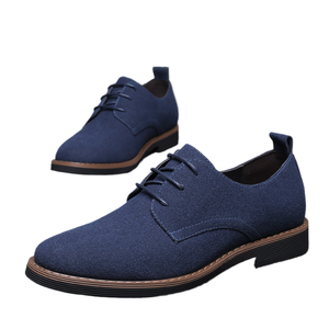 Chaussures habillées d'automne pour hommes, de haute qualité, à bout fermé et à lacets, pour le bureau, la carrière et les mariages, collection 2024, fabriquées en Chine - Product Image 1