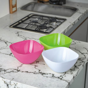 Insalatiera quadrata in plastica multicolore da 0,5 l/1,8 l/4,5 l - Product Image 3