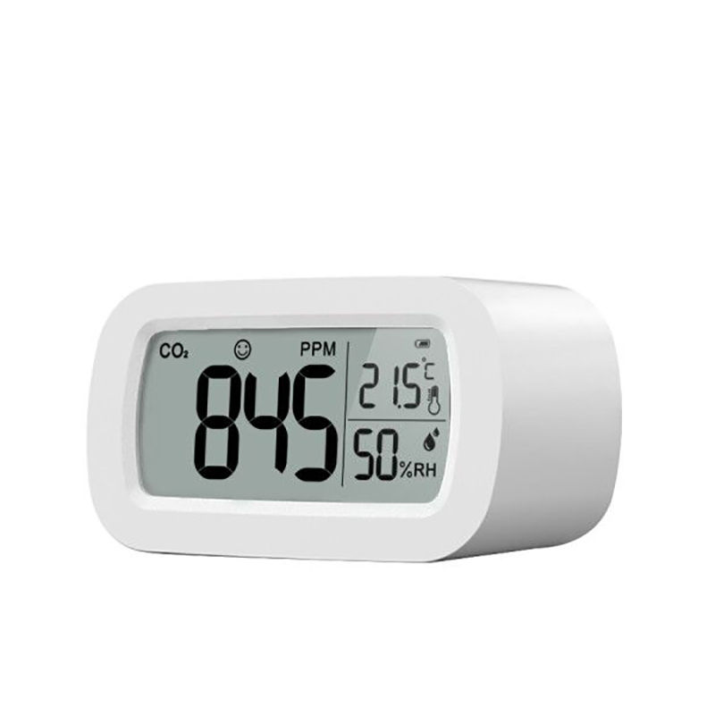 Интеллектуальный закрытый цифровой монитор качества воздуха портативный CO2 метр с температура и влажность литий ионный аккумулятор аккумуляторная батарея