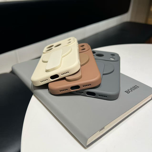 Custodia per telefono LeYi in <span class=keywords><strong>silicone</strong></span> morbido colorato con supporto rimovibile, anti-caduta e anti-shock per <span class=keywords><strong>iPhone</strong></span> 15 Pro Max 17 16 14 13 <span class=keywords><strong>12</strong></span> - Product Image 3