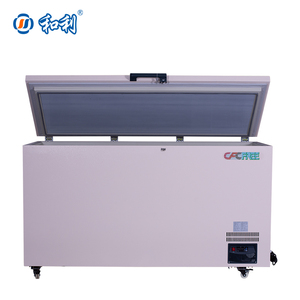 Congélateur coffre monotempérature 1000L -65°C en acier inoxydable, encastrable pour cuisine, avec refroidissement direct et affichage numérique - Product Image 1
