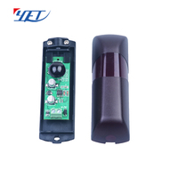 Sensor Fotosel Nirkabel Inframerah YET609 AC/DC 12-24V untuk Gerbang