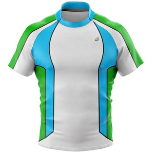 Camiseta de Rugby Personalizada para Hombre a Precio de Mayoreo, Antibacteriana, Transpirable, de Secado Rápido, Ropa Deportiva de Tallas Grandes - Product Image 1