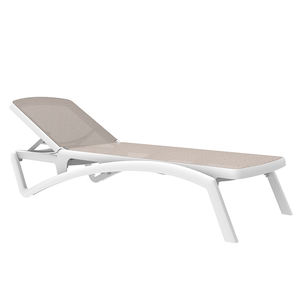 <span class=keywords><strong>Chaise</strong></span> <span class=keywords><strong>Longue</strong></span> De Plage réglable et résistante aux intempéries - Product Image 1
