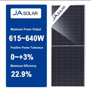 Module Monocristallin Bifacial N-Type JA Solar JAM72D42 LB 615-640W Double Classe 615W 620W 625W 630W 635W 640W - Product Image 2