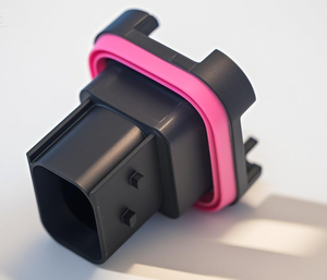 Pelindung Konektor Karet Silikon Anti Air IP67 untuk Pengisi Daya Kendaraan Listrik, Segel/Grommet, Pemotongan Khusus - Product Image 4