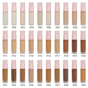 Long Lasting Diy Foundations Private Label Waterproof And Matte Full Coverage Liquid Foundation Makeup For All Black White Skin