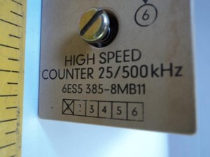6ES5 385-8MB11 ตัวนับความเร็วสูง 25-500kHz ซีรีส์ S5 PLC - Product Image 2