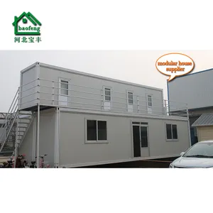 Luxury living prefab house container hotel flat pack container hotel