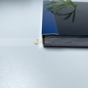 EX145 coloré titane finition métal carrelage coupe carrelage décor profils en acier inoxydable décoratif profil métal mur bande - Product Image 3