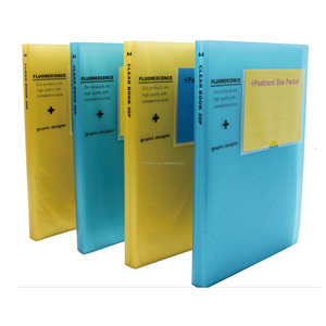 Chất Lượng Cao 40 Pocket A4 Nhựa Hiển Thị Cuốn Sách Y Tế Hồ Sơ Tập Tin Thư Mục - Product Image 2