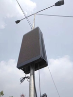 TOPLED P4 Écran LED extérieur étanche pour affiches de rue avec système de contrôle sans fil