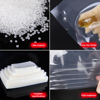 BPA-freie schwarze siebenschichtige Co-Extrusions-Vakuum-Rollbeutel mit Sauerstoff- und Wasserdampf für Lebensmittel und Pflanzen