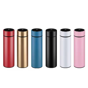 Botella de Agua Térmica Inteligente Ecológica de Acero Inoxidable con Diseño de Dibujos Animados, Aislamiento Térmico de 12-24 Horas, Portátil para Fiestas, Electrónica - Product Image 6