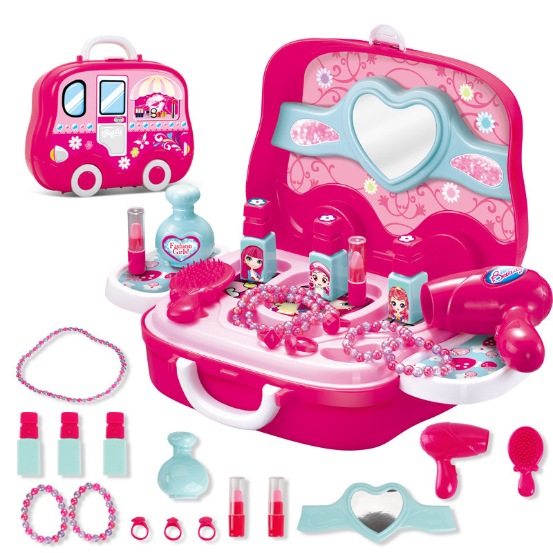 Valise de toilettage colorée