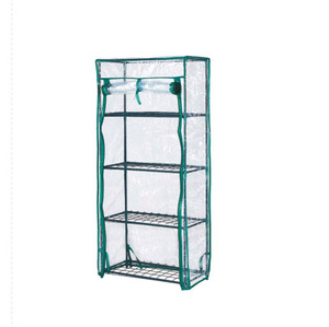Tak <span class=keywords><strong>Mini</strong></span> <span class=keywords><strong>serre</strong></span> extérieure pour plantes succulentes <span class=keywords><strong>balcon</strong></span> couverture <span class=keywords><strong>de</strong></span> semis cadre en métal pour plantes à fleurs <span class=keywords><strong>serre</strong></span> <span class=keywords><strong>de</strong></span> <span class=keywords><strong>jardin</strong></span> pour plante - Product Image 4