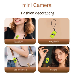 Mini <span class=keywords><strong>cam</strong></span>éra numérique beauté avec écran rabattable de 1,4 pouce, mode beauté 12MP, anti-tremblement, couleur, 300 mAh, mini <span class=keywords><strong>cam</strong></span>éra - Product Image 3