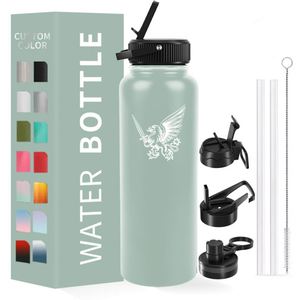 Portable Stainless Steel Vacuum Insulated Flask Thermos for Outdoor Sports - Product Image 2
