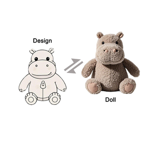 Chất lượng cao OEM tùy chỉnh Thú nhồi bông đồ chơi búp bê linh vật sang trọng tùy chỉnh thực hiện chống sóc đồ chơi sang trọng - Product Image 3