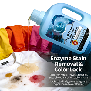 Lessive liquide enzymatique puissante détachante, parfum longue durée, protection des couleurs <span class=keywords><strong>anti</strong></span>-décoloration - Product Image 4