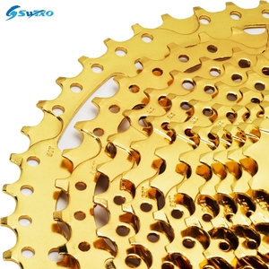 Pignon de vélo de montagne SWTXO argent/or, <span class=keywords><strong>12</strong></span> <span class=keywords><strong>vitesses</strong></span>, 11-50T, <span class=keywords><strong>cassette</strong></span> de vélo de montagne pour <span class=keywords><strong>Shimano</strong></span> SRAM - Product Image 3