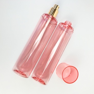Flacon pulvérisateur de sérum pour soins de la peau en PET blanc cylindrique de 250 ml avec impression sérigraphique, pompe et scellant pour lotion corporelle fantaisie <span class=keywords><strong>Victoria</strong></span> - Product Image 1