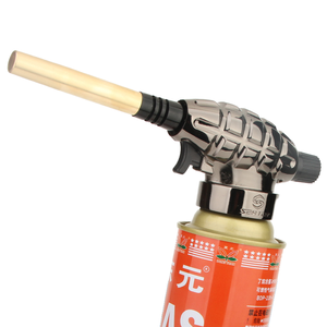 930 <span class=keywords><strong>Granada</strong></span> de Metal Cassette pistola de pulverización de Gas <span class=keywords><strong>butano</strong></span> para Camping y barbacoa diseño clásico encendedor recargable - Product Image 1