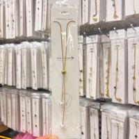 Collier en acier inoxydable plaqué or avec pendentif papillon, cœur et perle, étanche et hypoallergénique, pour femme, idéal pour les soirées - Vente en gros usine