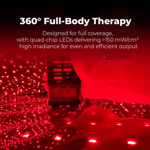 Redfy Offre Spéciale Couverture Tapis Lit de Thérapie par Lumière <span class=keywords><strong>Rouge</strong></span> et Proche Infrarouge LED 660nm 850nm Corps Entier - Product Image 5