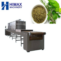 Équipement industriel micro-ondes feuille de laurier feuilles de moringa rose fleur séchage machine sèche avec fonction de stérilisation