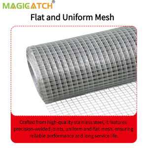 Clôture extérieure <span class=keywords><strong>en</strong></span> treillis métallique soudé <span class=keywords><strong>en</strong></span> acier inoxydable 304, largeur 1 m, ouverture de 1/4 pouce, durable, <span class=keywords><strong>pour</strong></span> la protection contre les rongeurs, les fermes, les aliments - Product Image 3