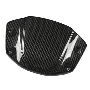 Pare-brise avant de moto en fibre de carbone brillante, déflecteur de vent, protection contre les courants d'air pour <span class=keywords><strong>CB1000R</strong></span> <span class=keywords><strong>2019</strong></span> à 2023 - Product Image 4