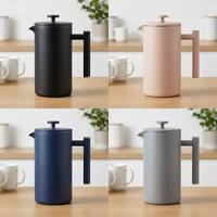 Cafetière à piston portable en acier inoxydable 304 à double paroi isolée de 1000 ml (34 oz) pour la vente en gros, OEM